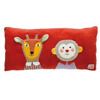 Moulin Roty Cushion - Antelope and Monkey