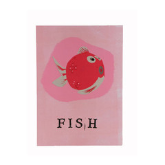 Balloon Greeting Card - Pink Fish - Little Citizens Boutique
