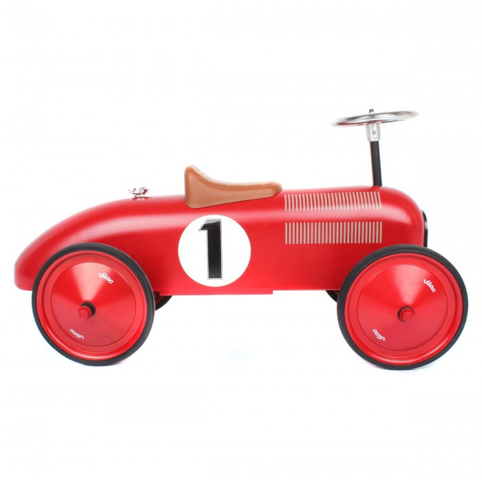 Classic Ride-On Racing Car - Red - Little Citizens Boutique
 - 1