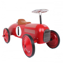 Classic Ride-On Racing Car - Red - Little Citizens Boutique
 - 2