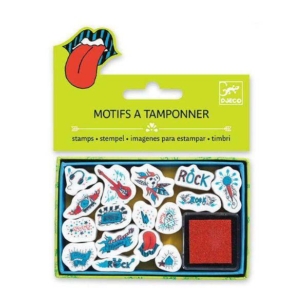 Rock & Roll Stamp Set- By Djeco