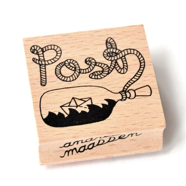 Rubber Ink Stamp - Post