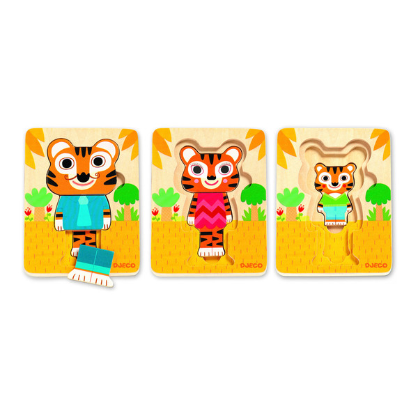 Stackable Tiger Puzzle