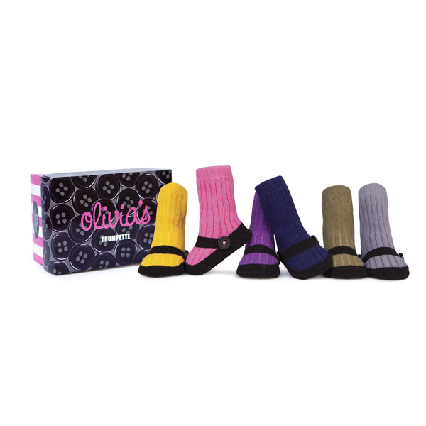 Trumpette Olivia Button Baby Socks