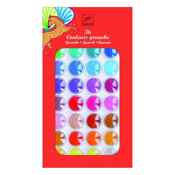 Gouaches Watercolours - Set of 36